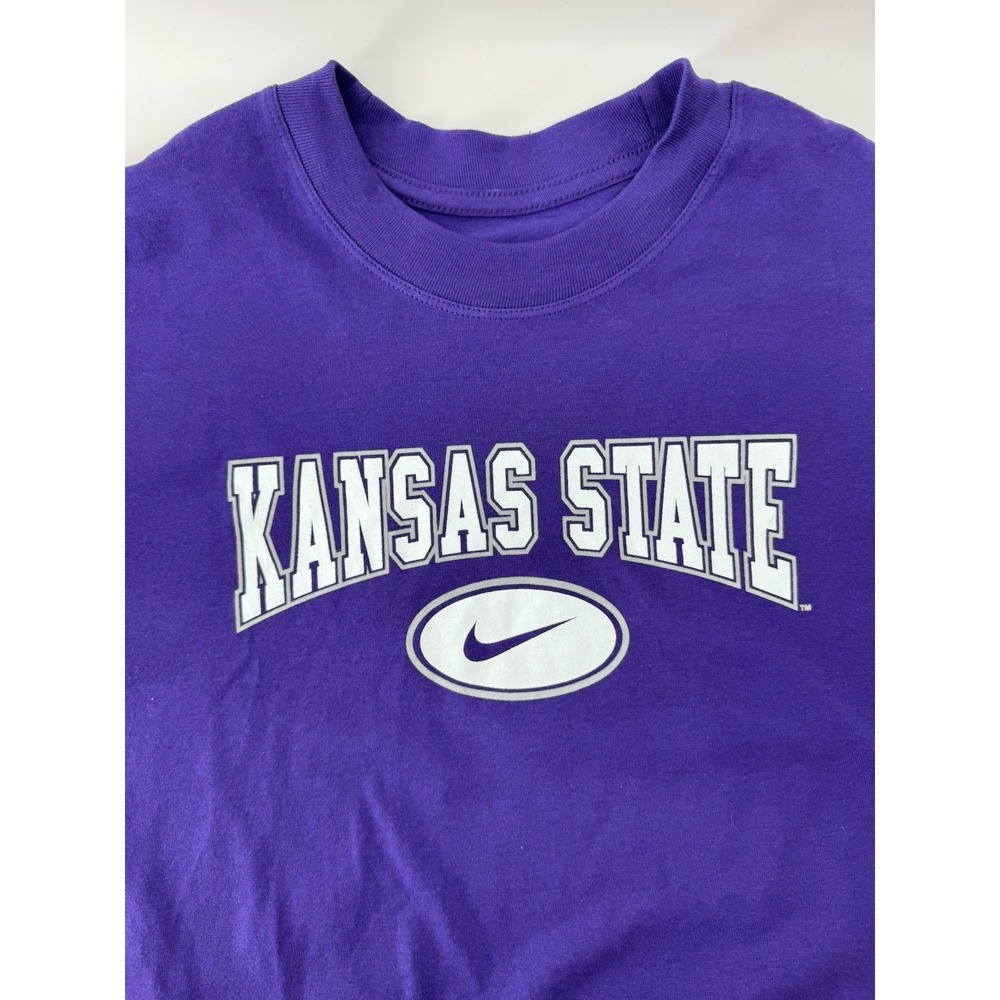 Kansas State Wildcats The Nike Tee Women Medium Purple Loose Fit  Shirt